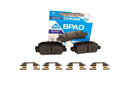 Balatas AG Bpad Infiniti FX37 Coupe 2013 Traseras-1
