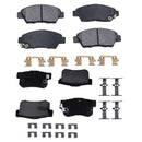 Balatas AG Bpad Honda CRZ 2011-2015 Delanteras y Traseras-1