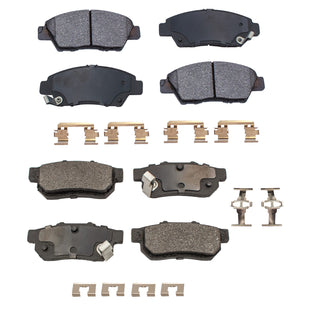 Balatas AG Bpad Honda Fit (USA y Canadá) 2010-2014 Delanteras y Traseras