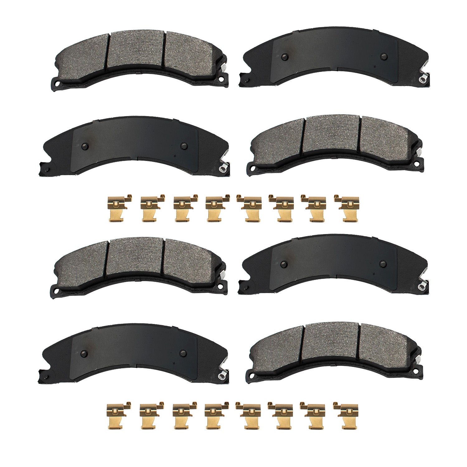 Balatas Ag Bpad Chevrolet Silverado 2500 HD 2011-2017 Delanteras y Traseras