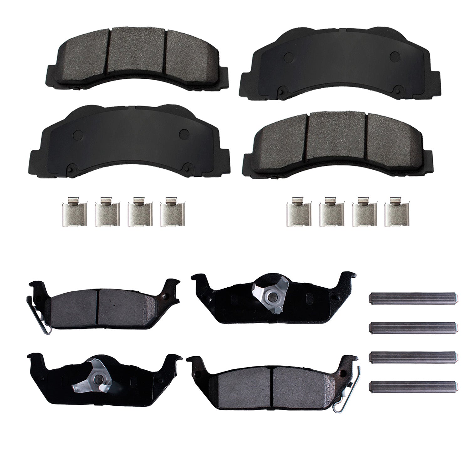 Balatas Ag Bpad Lincoln Mark LT 2012-2014 Delanteras y Traseras