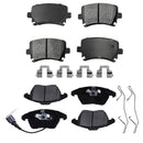 Balatas AG Bpad Seat Ibiza (con sensor) 2014-2017 Delanteros y Traseros-1