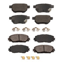 Balatas AG Bpad Toyota Corolla 2014-2017 Delanteras/Traseras-1