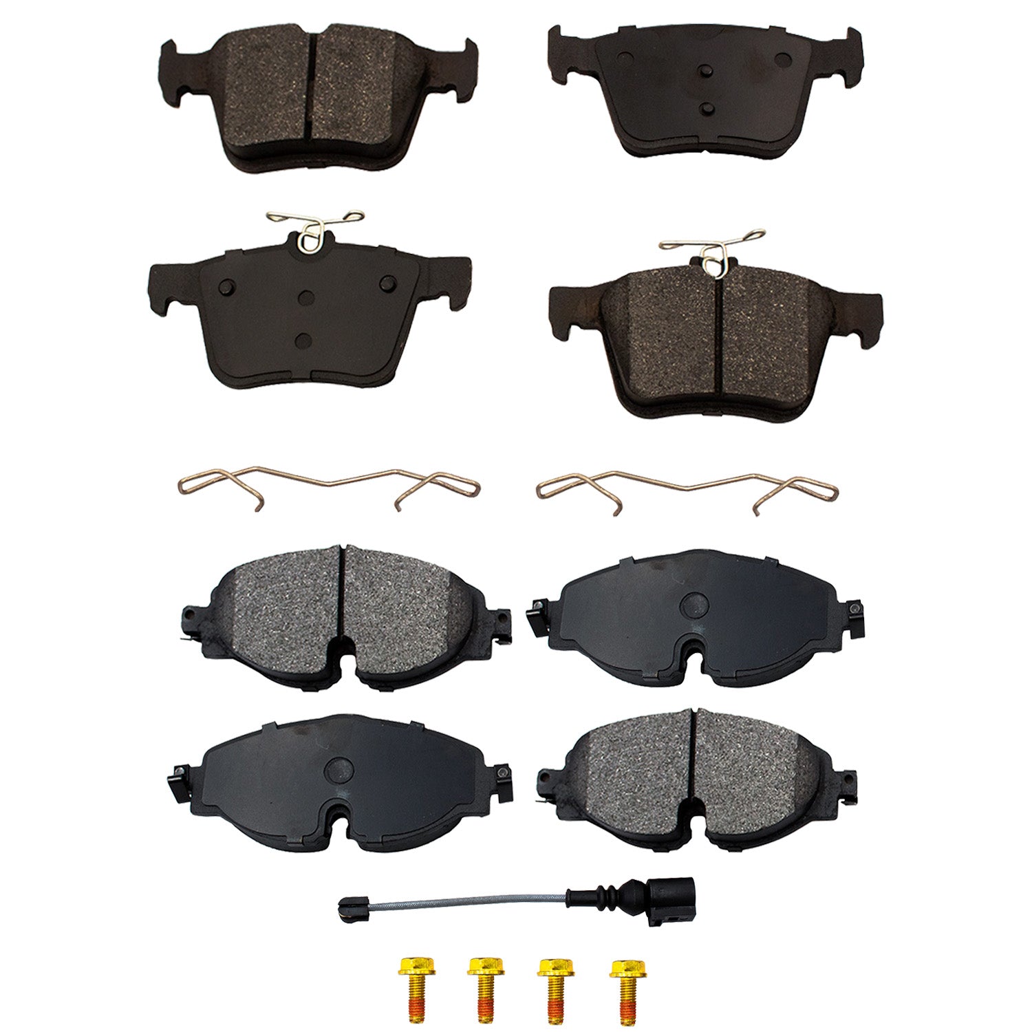Balatas Ag Bpad Seat Leon 2016-2017 Delanteras y Traseras