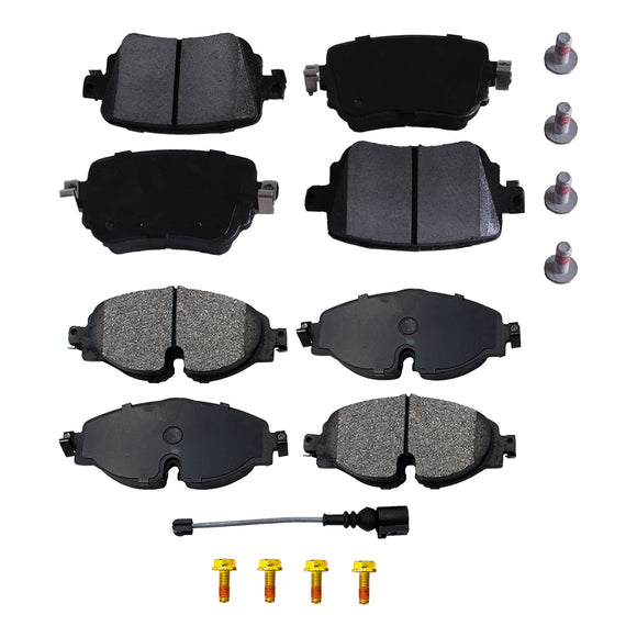 Balatas AG Bpad Volkswagen Golf Sportwagen 2015-2016 Delanteras y Traseras