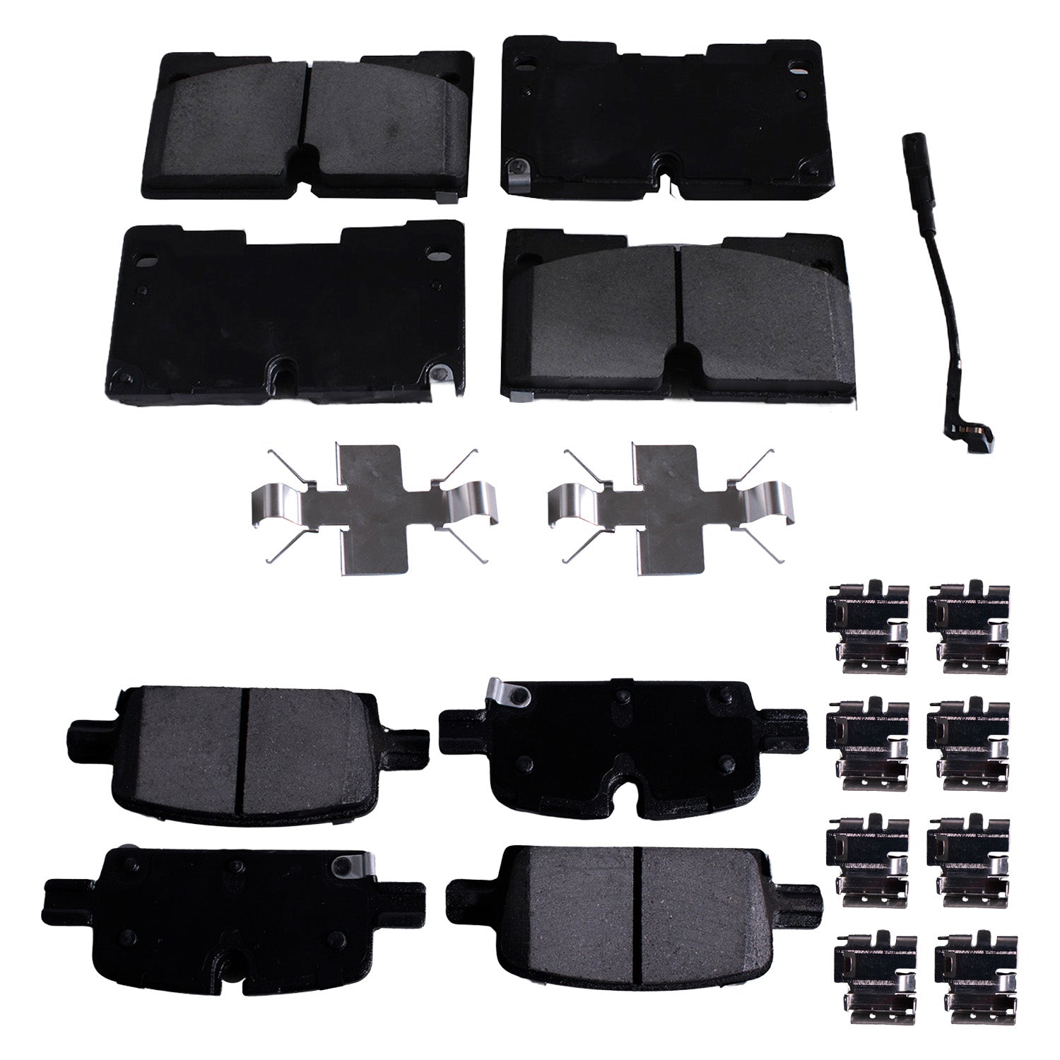 Balatas Ag Bpad Chevrolet Silverado 1500 (Con sensor) 2019-2021 Delanteras y Traseras
