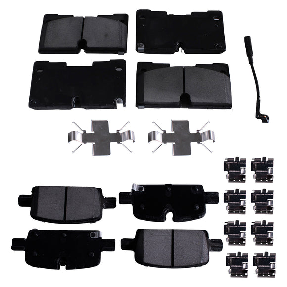 Balatas AG Bpad Chevrolet Silverado 1500 (Con sensor) 2019-2021 Delanteras y Traseras