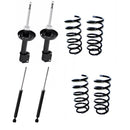 Amortiguadores Originales y Resortes AG Nissan Tiida 2007-2018 Delanteros y Traseros