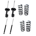 Kit Original Resortes y Amortiguadores Ford Fiesta 1.6L 4.0 Cil 2014-2018 8 Piezas Del y Tras