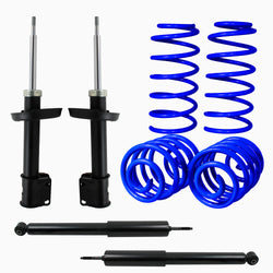 Kit Deportivo Resortes Ag Kit y Amortiguadores Originales Chevrolet Chevy 1997-2012 8 piezas
