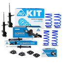 Kit Resortes Deportivos, Amortiguadores y Bases Nissan Sentra B15 2000-2006 12 piezas-1