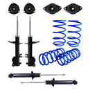 Kit Resortes Deportivos, Amortiguadores y Bases Nissan Sentra B15 2000-2006 12 piezas-2