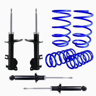 Kit Deportivo Resortes Ag Kit y Amortiguadores Originales Nissan Sentra B15 2000-2006 8 piezas