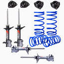 Kit Deportivo Resortes, Amortiguadores y Bases Nissan Tsuru 1992-2015 Delanteros y Traseros-1