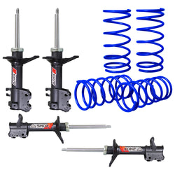 Kit Deportivo Resortes Ag Kit y Amortiguadores Ag Shox Nissan Tsuru 88-15 Kit 8 Piezas