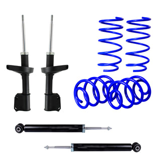 Kit Deportivo Resortes Ag Kit y Amortiguadores Originales Nissan Platina 2001-2011 8 piezas