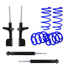 Kit Deportivo Resortes Ag Kit y Amortiguadores Originales Nissan Platina 2001-2011 8 piezas-2