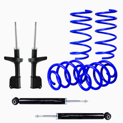 Kit Deportivo Resortes Ag Kit y Amortiguadores Originales Renault Clio 2001-2008 8 piezas
