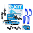 Kit Resortes Deportivos, Amortiguadores y Bases Volkswagen Golf MK3 Aro Grande 1992-1995 12 piezas-1