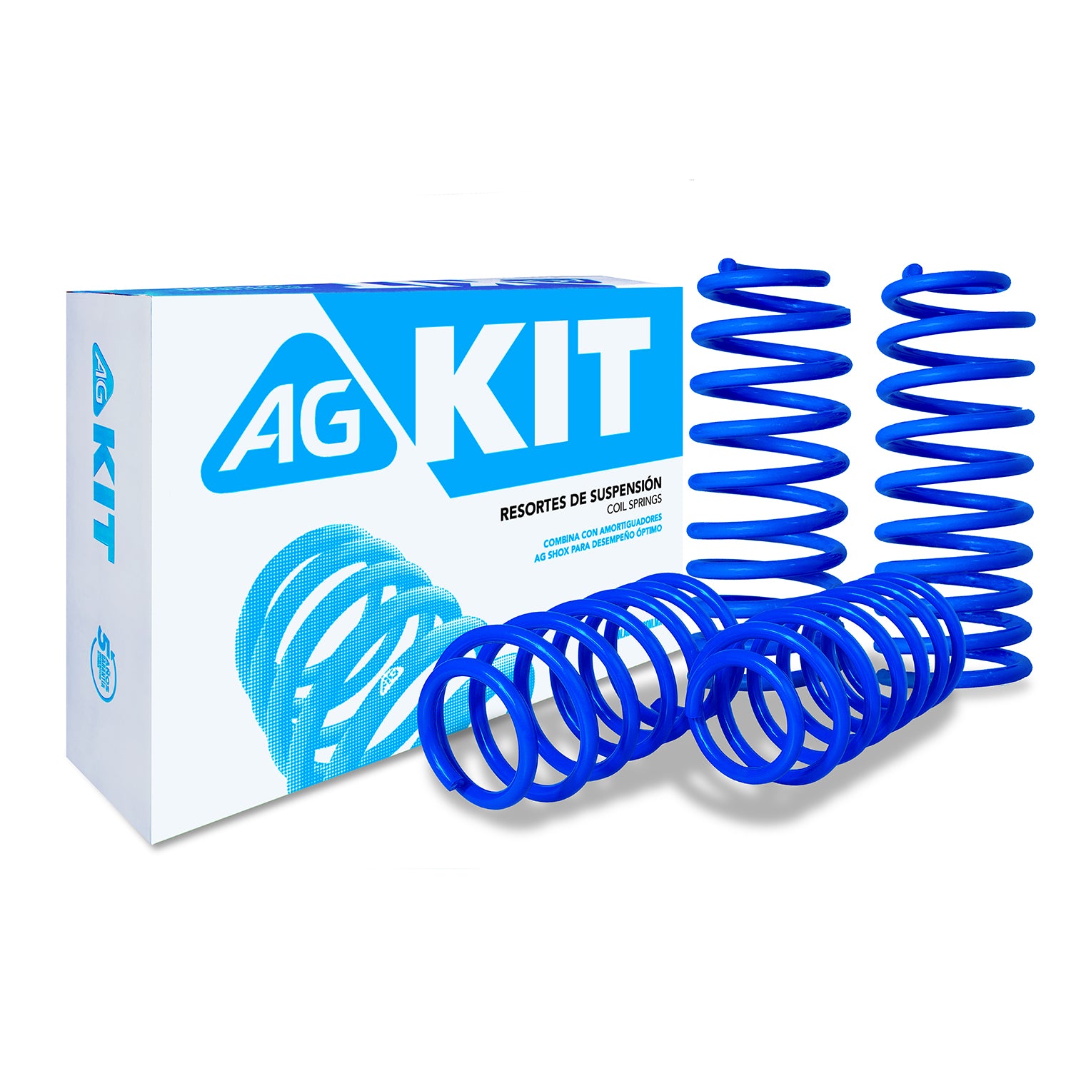 Resortes Deportivos AG Kit Volkswagen Golf A2 87-92 Kit 4 Piezas
