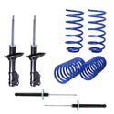 Kit Deportivo Resortes Ag Kit y Amortiguadores Originales Volkswagen Jetta MK3 Aro Chico 1995-1999 8 piezas