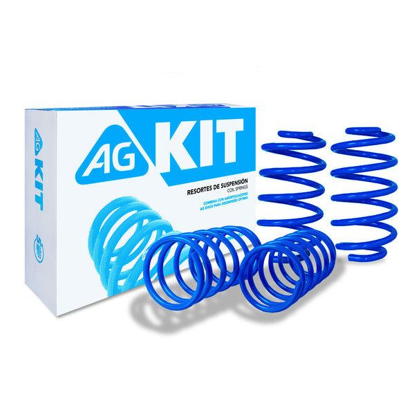 Resortes Deportivos AG Kit Nissan Tiida 06-19 Kit 4 Piezas
