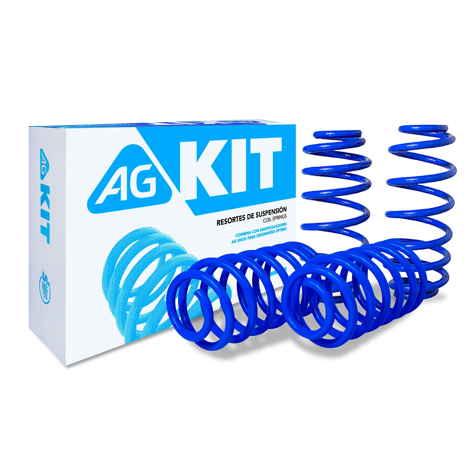 Resortes Deportivos Ag Kit Seat Toledo 01-05 Kit 4 Piezas