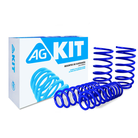 Resortes Deportivos AG Kit VW Derby 95-08 Kit 4 Piezas