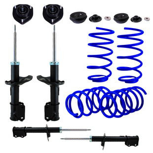 Kit Resortes Deportivos, Amortiguadores y Bases Chevrolet Optra 2007-2009 12 piezas