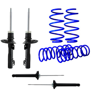 Kit Deportivo Resortes Ag Kit y Amortiguadores Originales Volkswagen Gol 2008-2019 8 piezas