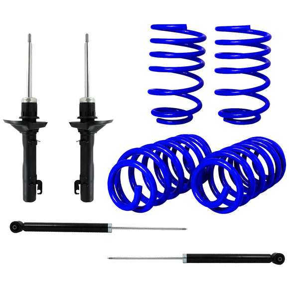 Kit Deportivo Resortes Ag Kit y Amortiguadores Originales Volkswagen Beetle 1998-2011 8 piezas