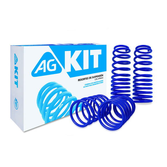 Resortes Deportivos AG Kit Mitsubishi Lancer 2008-2015 Kit 4 Piezas