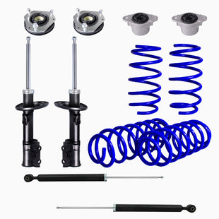 Kit Resortes Deportivos, Amortiguadores y Bases Ford Fiesta 2014-2019 12 piezas