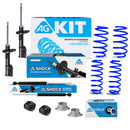 Kit Resortes Deportivos, Amortiguadores y Bases Ford Fiesta 2014-2019 12 piezas-1