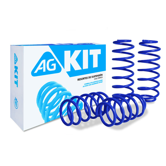 Resortes Deportivos AG Kit Ford Fiesta 11-20 Kit 4 Piezas