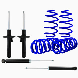 Kit Deportivo Resortes Ag Kit y Amortiguadores Originales Volkswagen Jetta Bicentenario MK6 (2.5L) 2010-2018 8 piezas