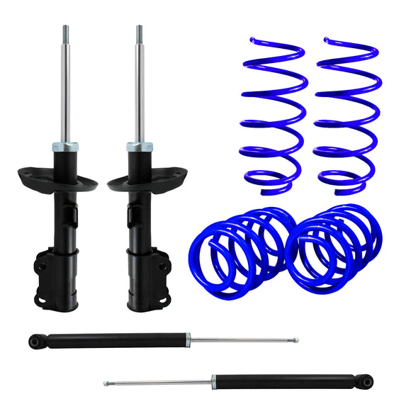 Kit Deportivo Resortes Ag Kit y Amortiguadores Originales Chevrolet Sonic 2012-2018 8 piezas