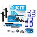 Kit Resortes Deportivos, Amortiguadores y Bases Audi A3 2012 (Para suspensión Independiente) 12 piezas-1