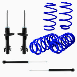 Kit Deportivo Resortes Ag Kit y Amortiguadores Originales Audi A1 2009-2018 8 piezas