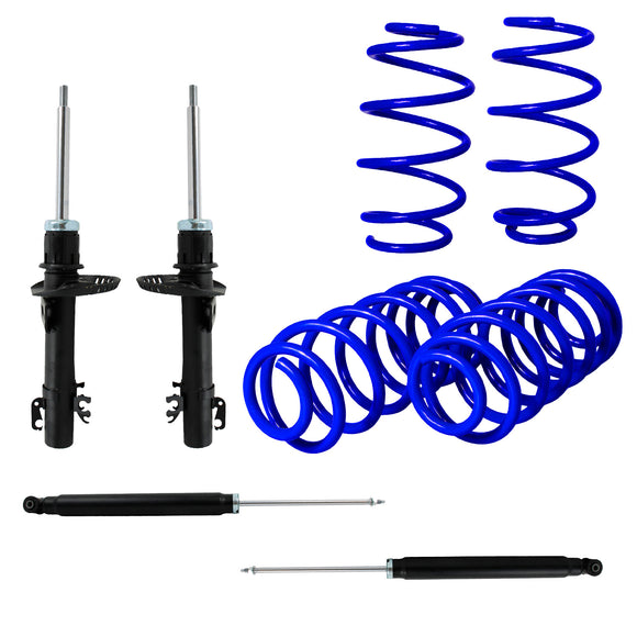 Kit Deportivo Resortes Ag Kit y Amortiguadores Originales Seat Ibiza 6J 2009-2017 8 piezas