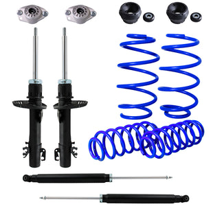 Kit Resortes Deportivos, Amortiguadores y Bases Volkswagen Vento 2014-2022 12 piezas