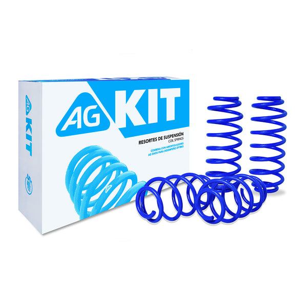 Resortes Deportivos AG Kit Volkswagen Vento 14-22 Kit 4 Piezas