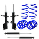 Kit Deportivo Resortes Ag Kit y Amortiguadores Originales Nissan Sentra B17 2013-2018 8 piezas-1