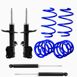 Kit Deportivo Resortes Ag Kit y Amortiguadores Originales Nissan Sentra B17 2013-2018 8 piezas