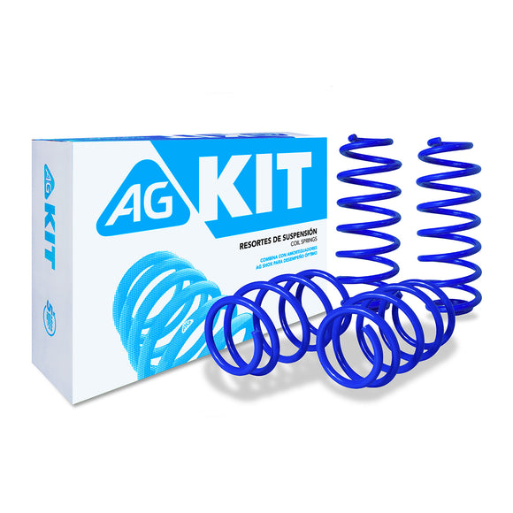 Resortes Deportivos AG Kit Audi A5 2014-2017 4 Pzs Del y Tras