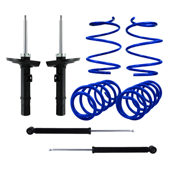 Kit Deportivo Resortes Ag Kit y Amortiguadores Originales Honda Civic Civic Sedán (Décima y onceava generación) (Excepto Turbo i-Style  y Type R) 2016-2023 8 piezas