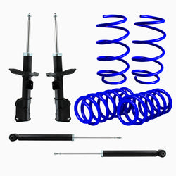 Kit Deportivo Resortes Ag Kit y Amortiguadores Originales Hyundai Accent 2018-2021 Delanteros y Traseros