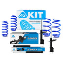 Kit Deportivo Resortes Ag Kit y Amortiguadores Originales Hyundai Accent 2018-2021 Delanteros y Traseros-1