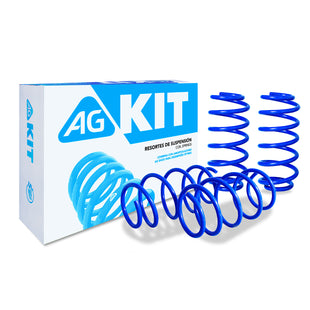 Resortes Deportivos AG Kit Kia Rio 2018-2023 Delanteros y Traseros