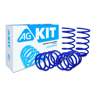 Resortes Deportivos AG Kit Kia Forte (Latinoamérica) 2012-2018 Delanteros y Traseros